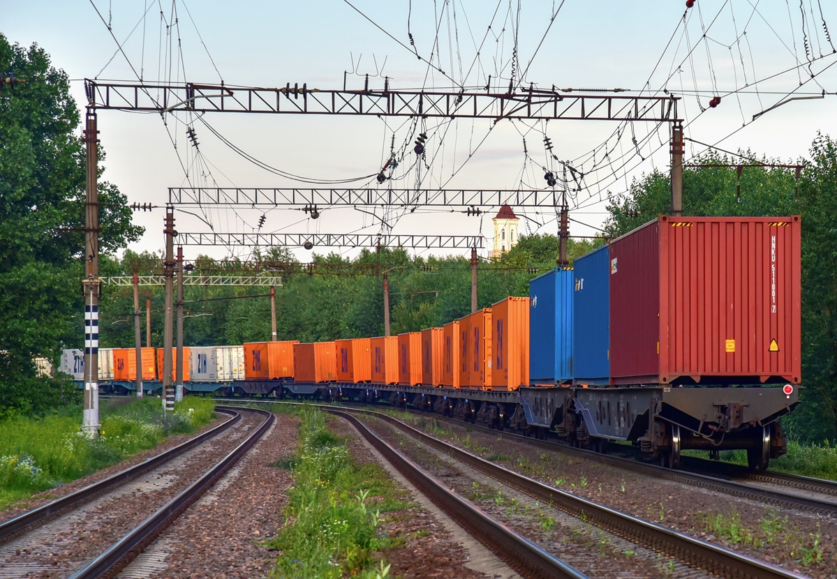 Увеличение объема грузоперевозок привело к задержкам контейнерных поездов в Белоруссии